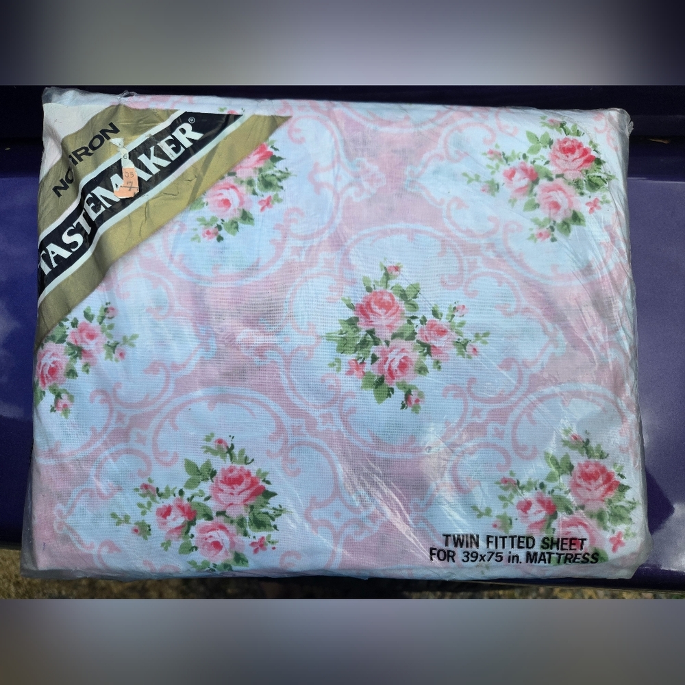 Brand New Never Used Vintage Twin Fitted Sheet